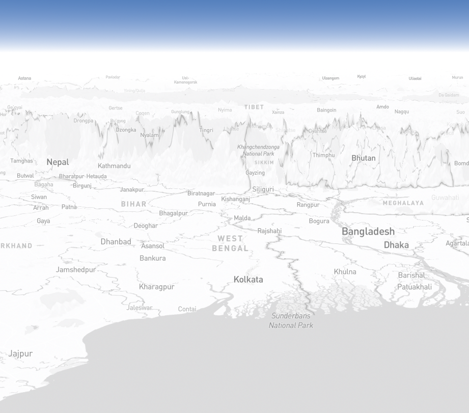 Explored terrain exggaeration, especially around Mount Everest, seeing how Mapbox deals with elavation and route unity