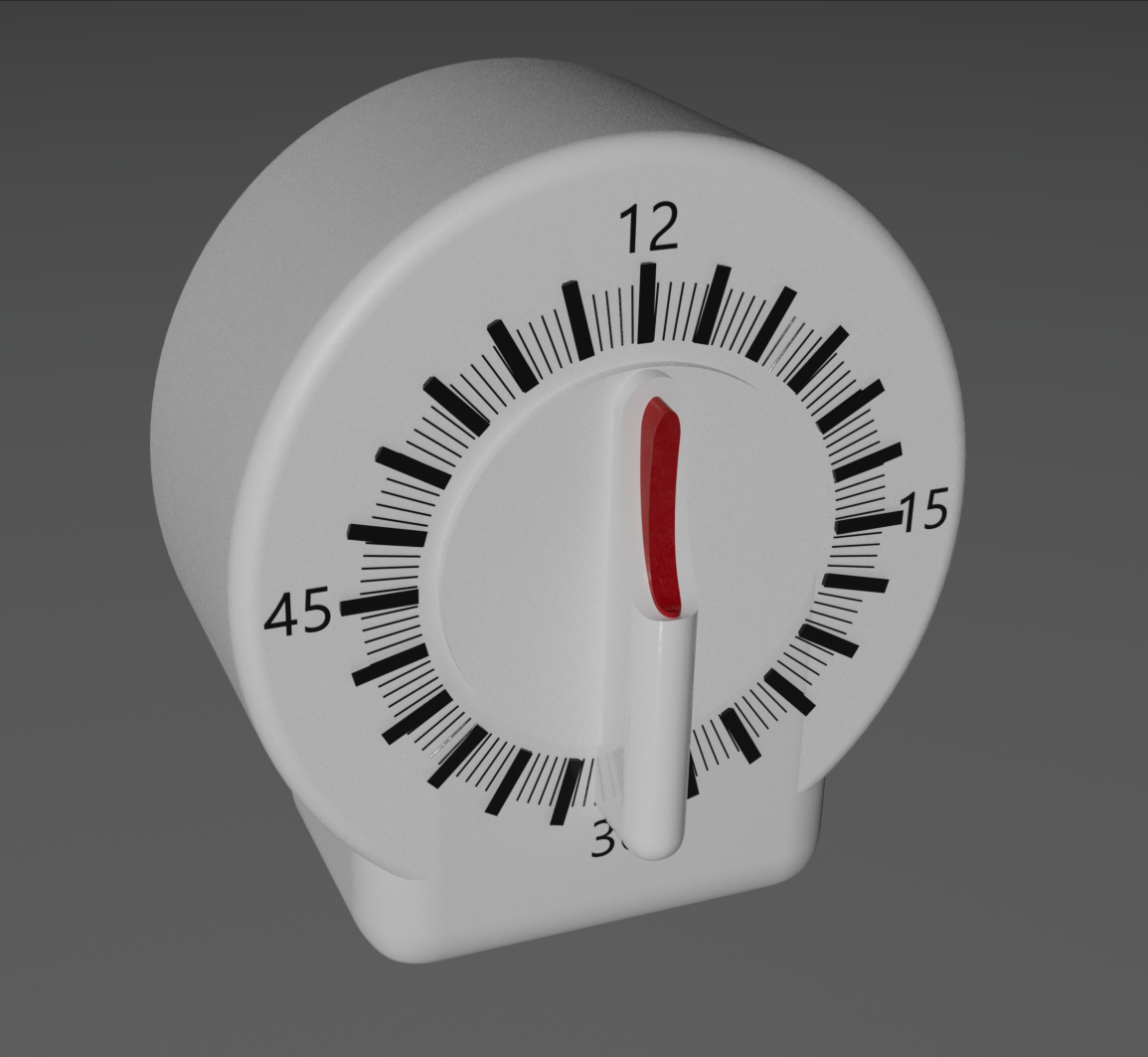 Rendered model from C4D with slight variation in attempt to replicate the original object